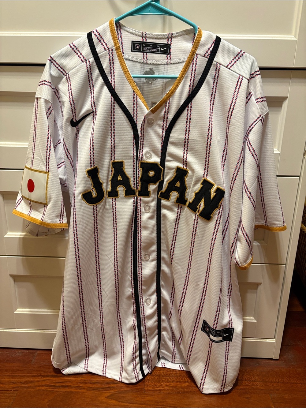 Japan WBC Shohei Ohtani #17 Jersey Size XL NWOT